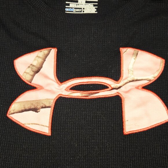 Under Armour Waffle long sleeve top women size small - Picture 2 of 3